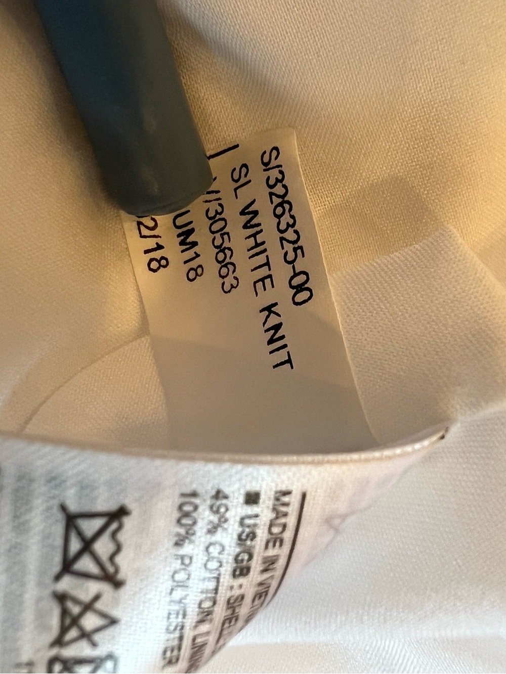 Banana Republic White Eyelet V-Neck Midi Dress with Pockets - Picture 6 of 8